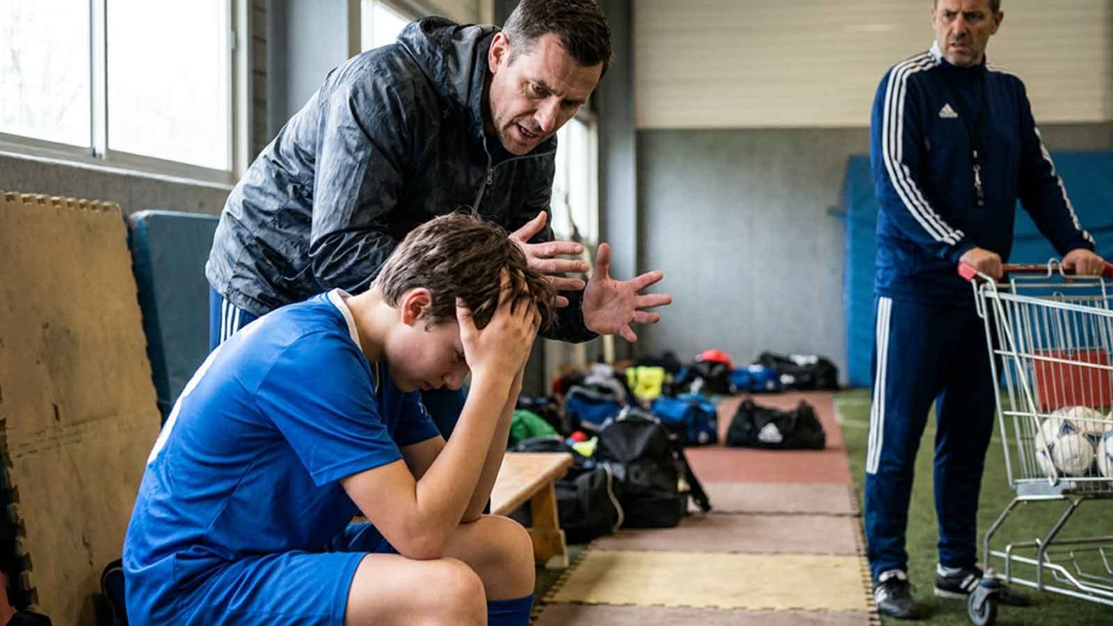Intrusive parents in the training room