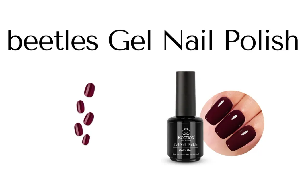 The Ultimate Guide to Beetles Gel Nail Polish: Dark Maroon Red Elegance