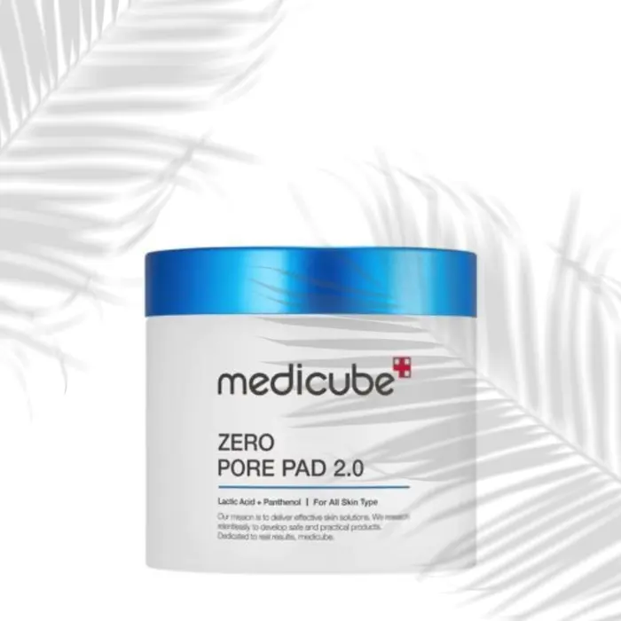 Medicube Zero Pore Pads 2.0 – Dual-Textured Facial Toner Pads for Exfoliation and Pore Care