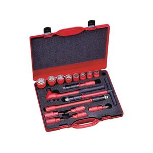 Insulated Socket Drive Sets - 1/2