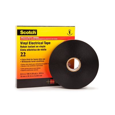 Scotch® Heavy Duty Vinyl Electrical Tape 22