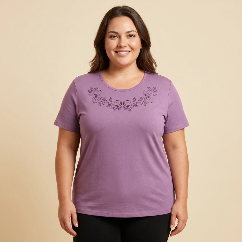 Ženska majica Miss Ada plus size - Slika 2