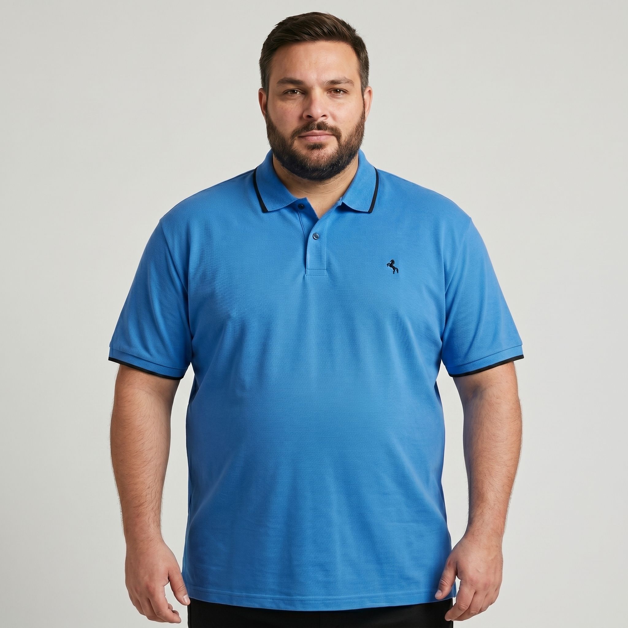 Polo majica Elvis plus size - Slika 2