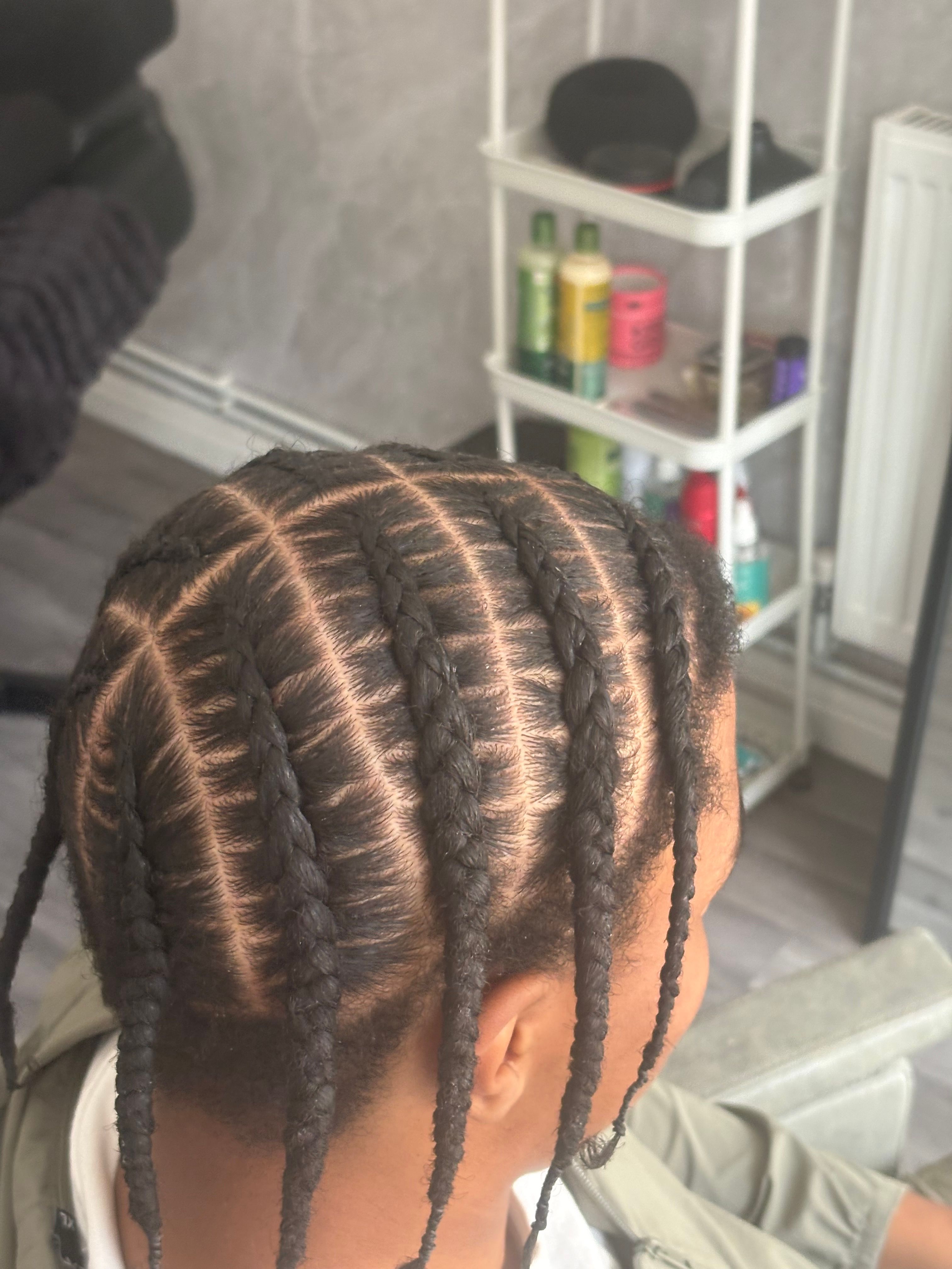 Men’s pop smoke braids 