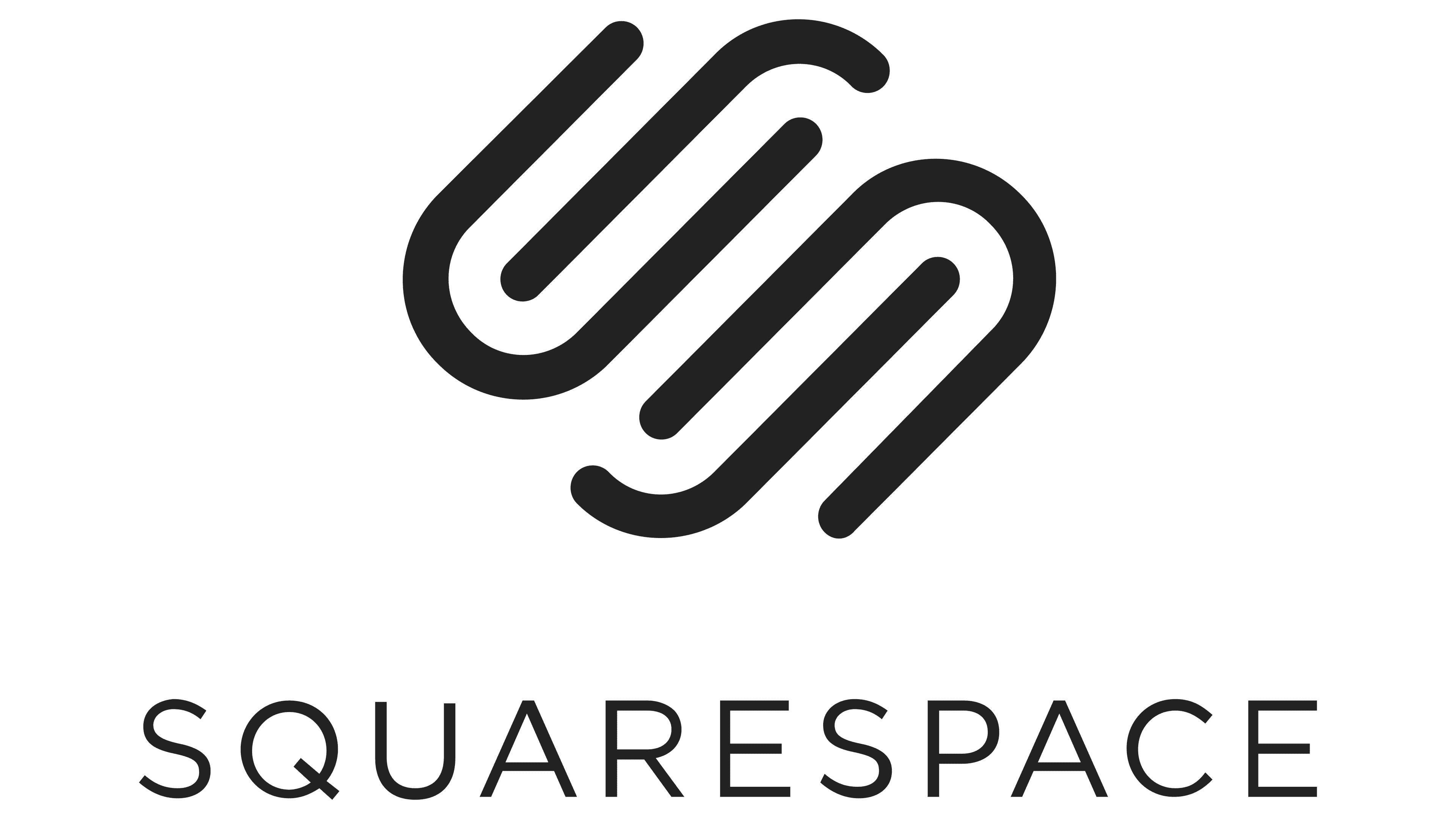 The logo for Squarespace.