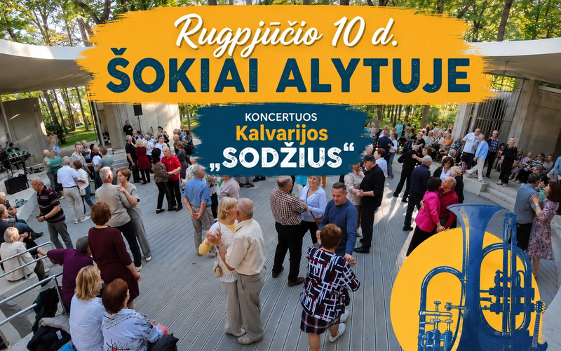 Senjorų naktišokiai Alytuje: pirmadienį šokiams gros Kalvarijos kapela „Sodžius“