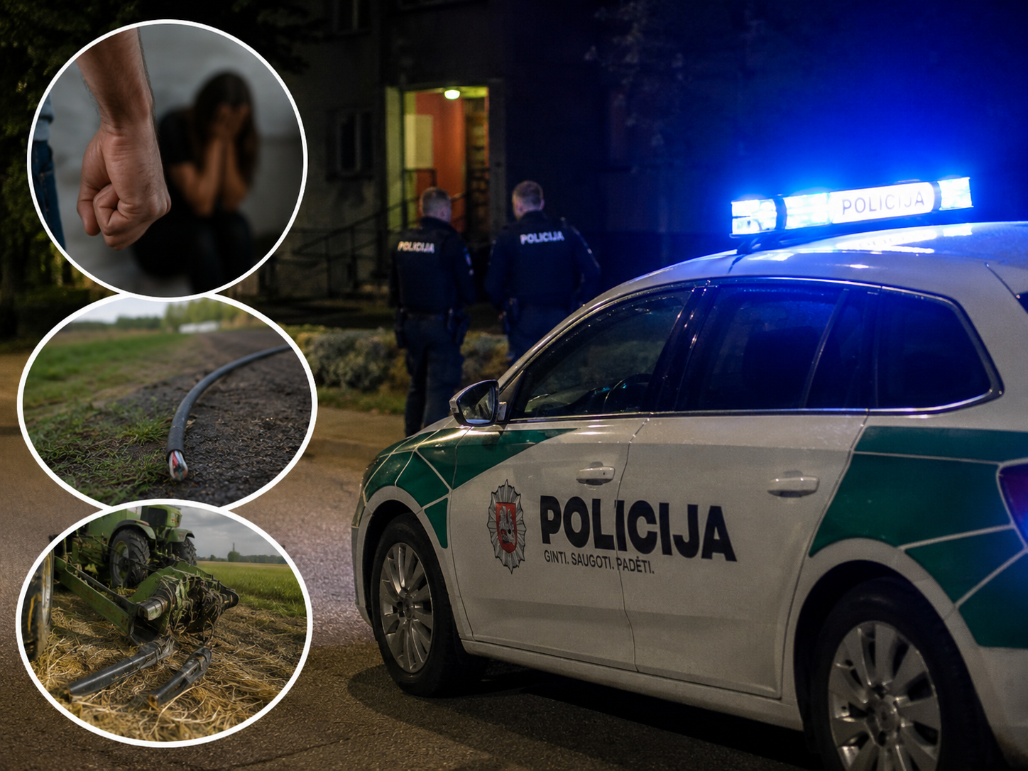Nerami para Dzūkijoje: Alytuje smurtauta prieš jauną moterį, Varėnos rajone rastas negyvas vyras