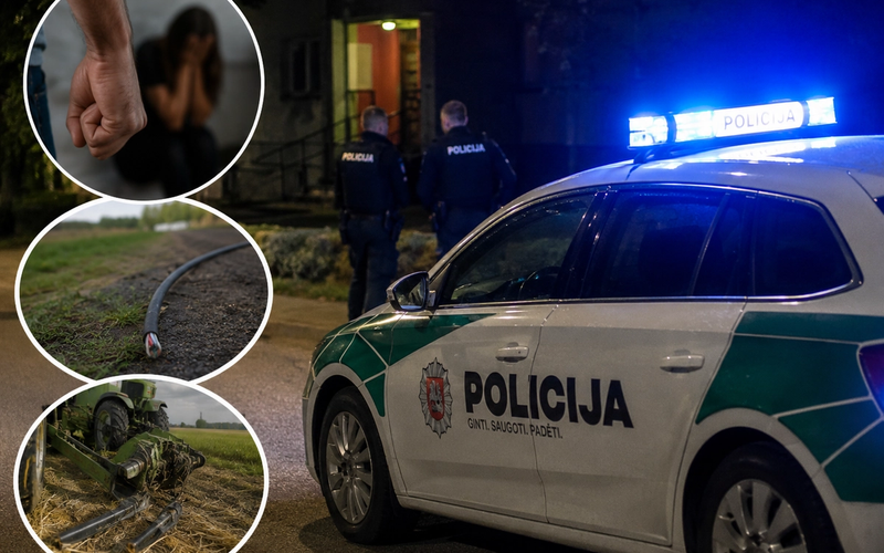 Nerami para Dzūkijoje: Alytuje smurtauta prieš jauną moterį, Varėnos rajone rastas negyvas vyras