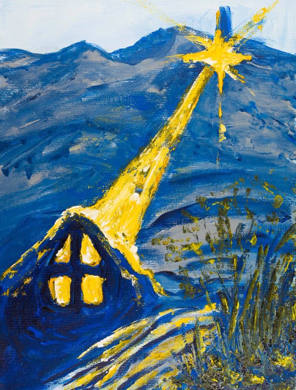 Christmas cave | Art Lasovsky