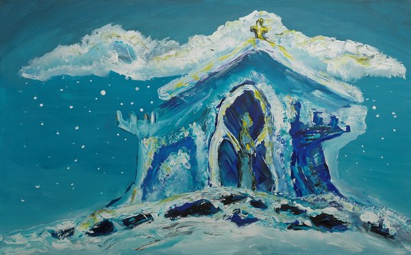 He alone is my rock and my salvation | Art Lasovsky
