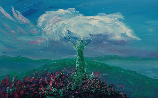 In your name I will lift up my hands | Art Lasovsky