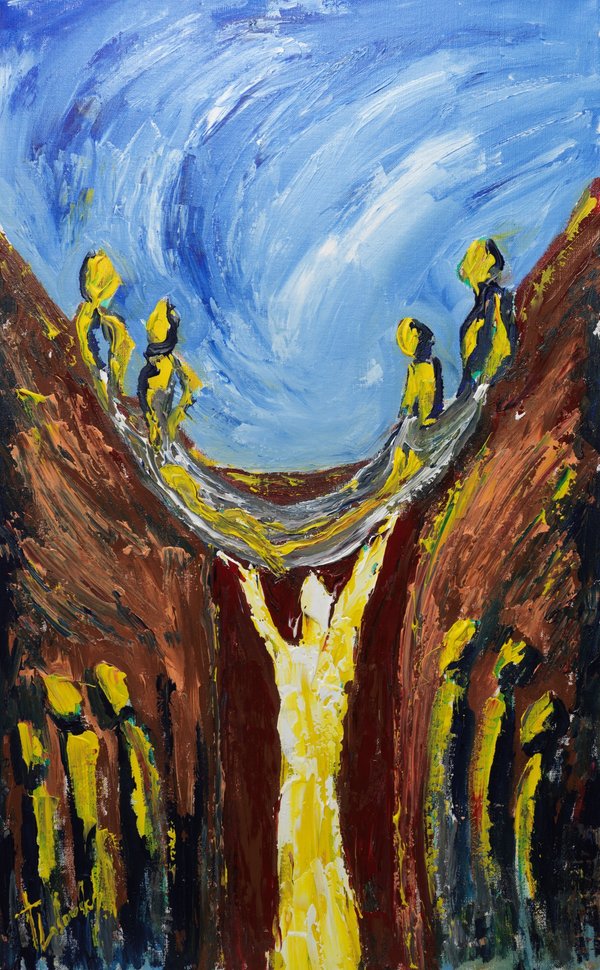 Healing in Capernaum | Art Lasovsky