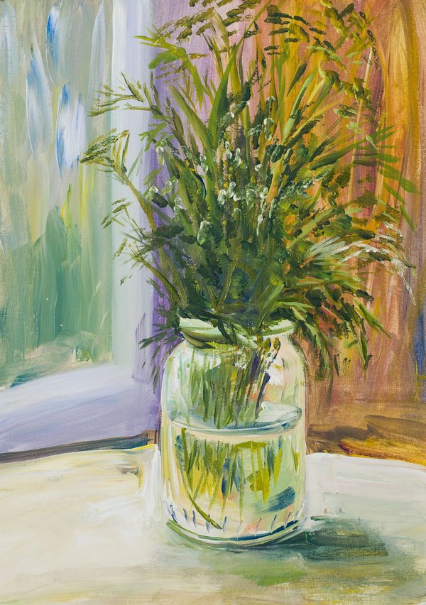 Jar with dill | Art Lasovsky