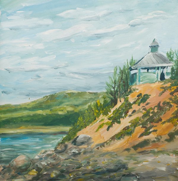 On the top of the hill | Art Lasovsky