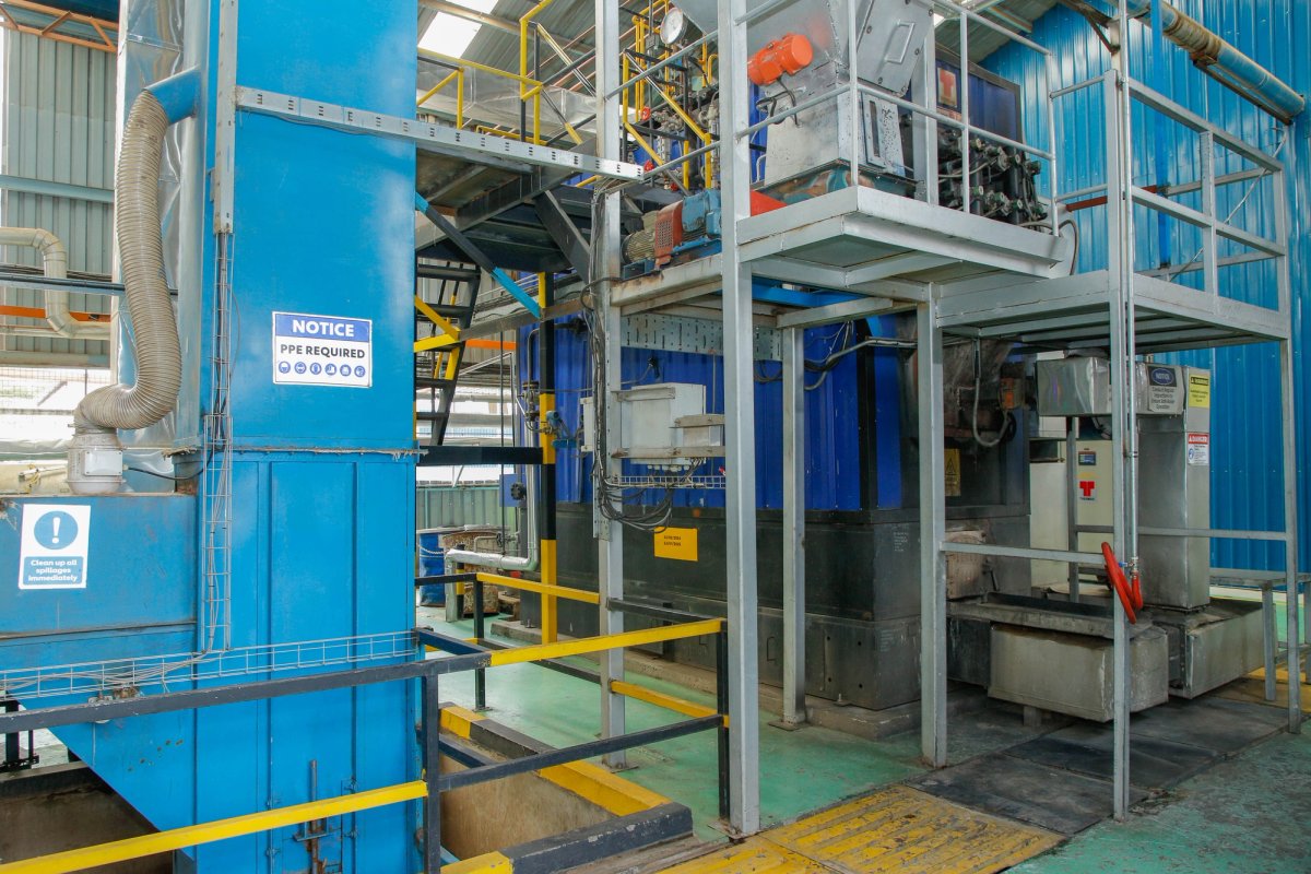 LES factory floor