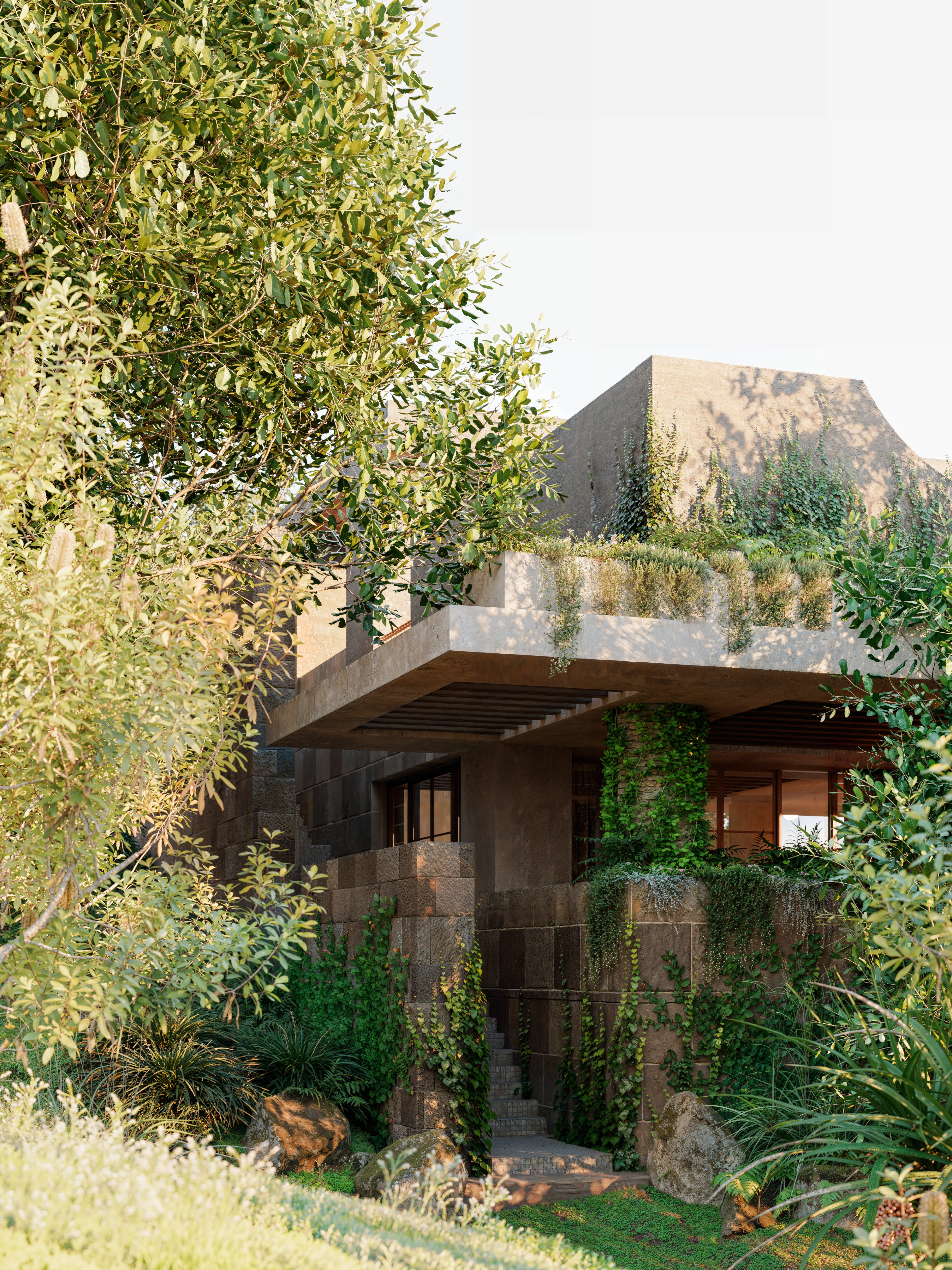 Wategos Residence by Studio Kennon Exterior Architecture and Landscaping