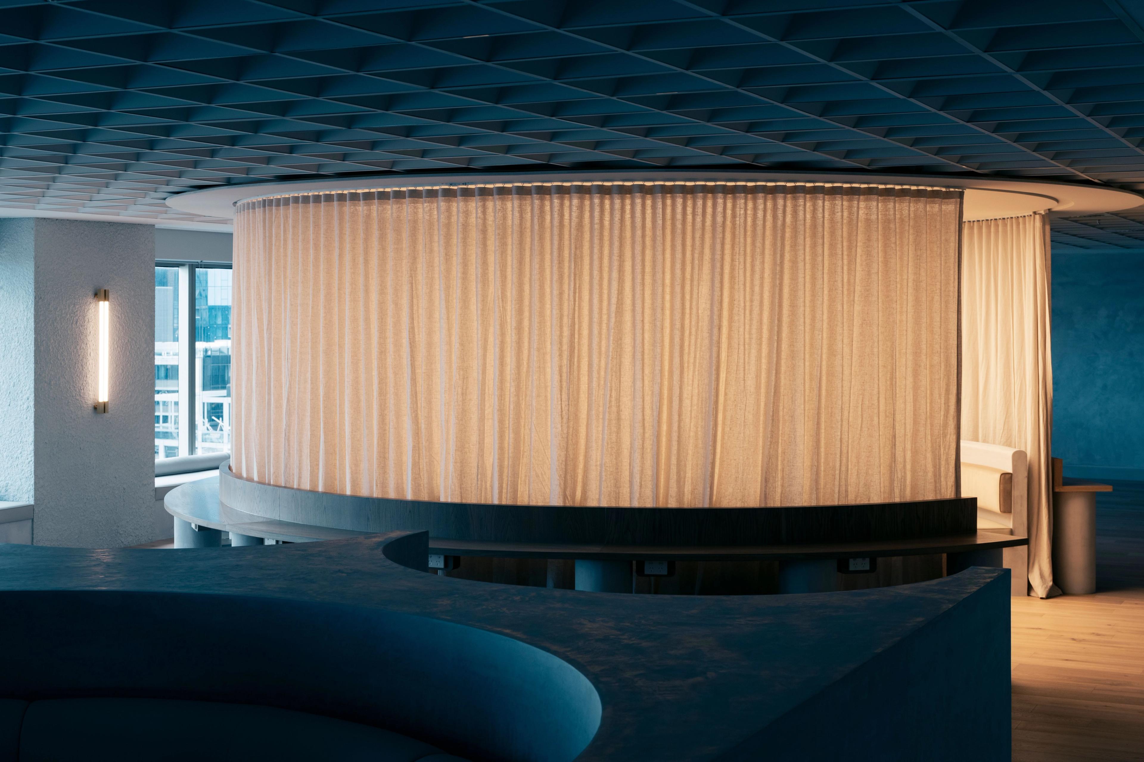Corporate Clubhouse Melbourne by Studio Kennon interior architecture and design