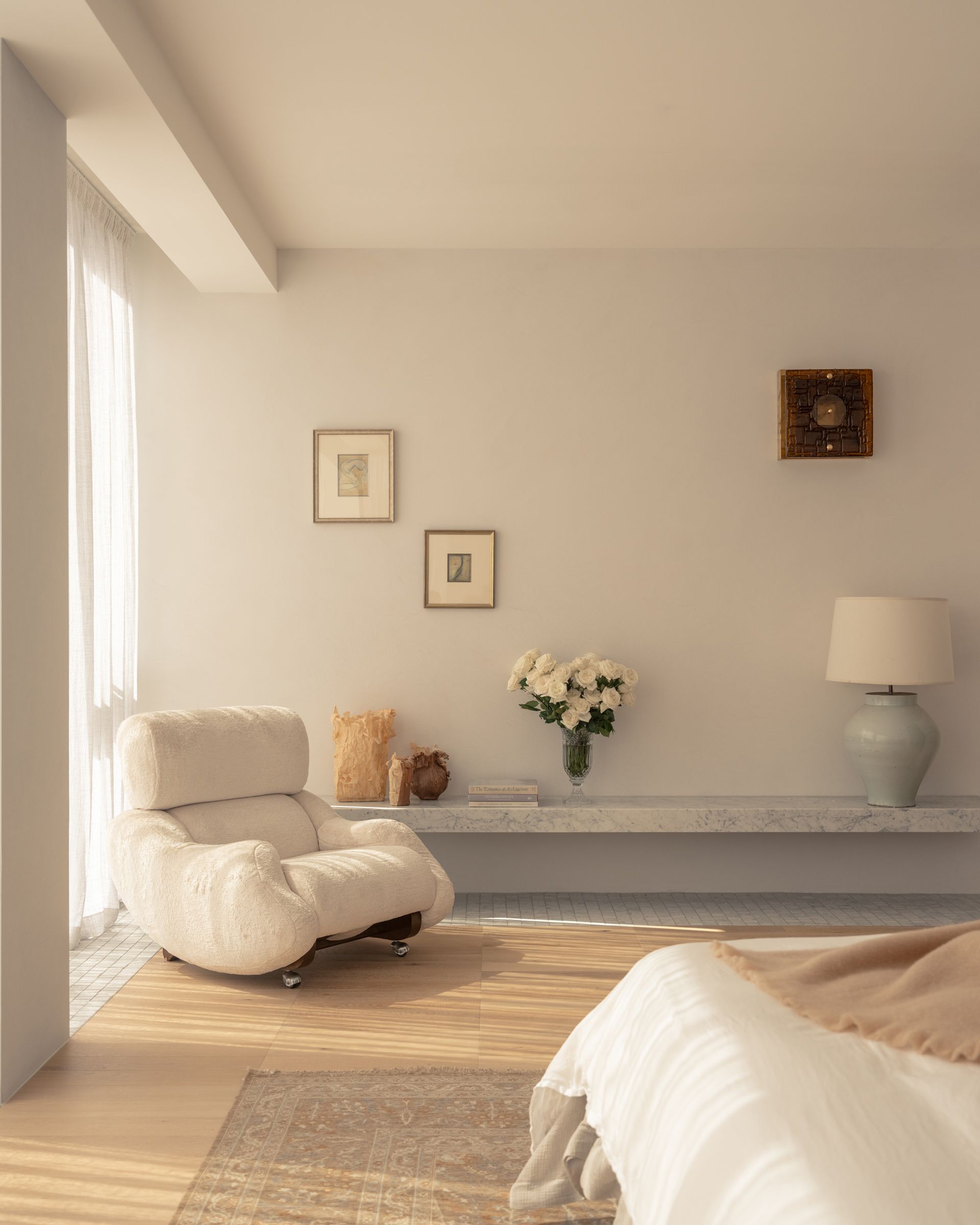 Master Bedroom in Melbourne Penthouse by Studio Kennon