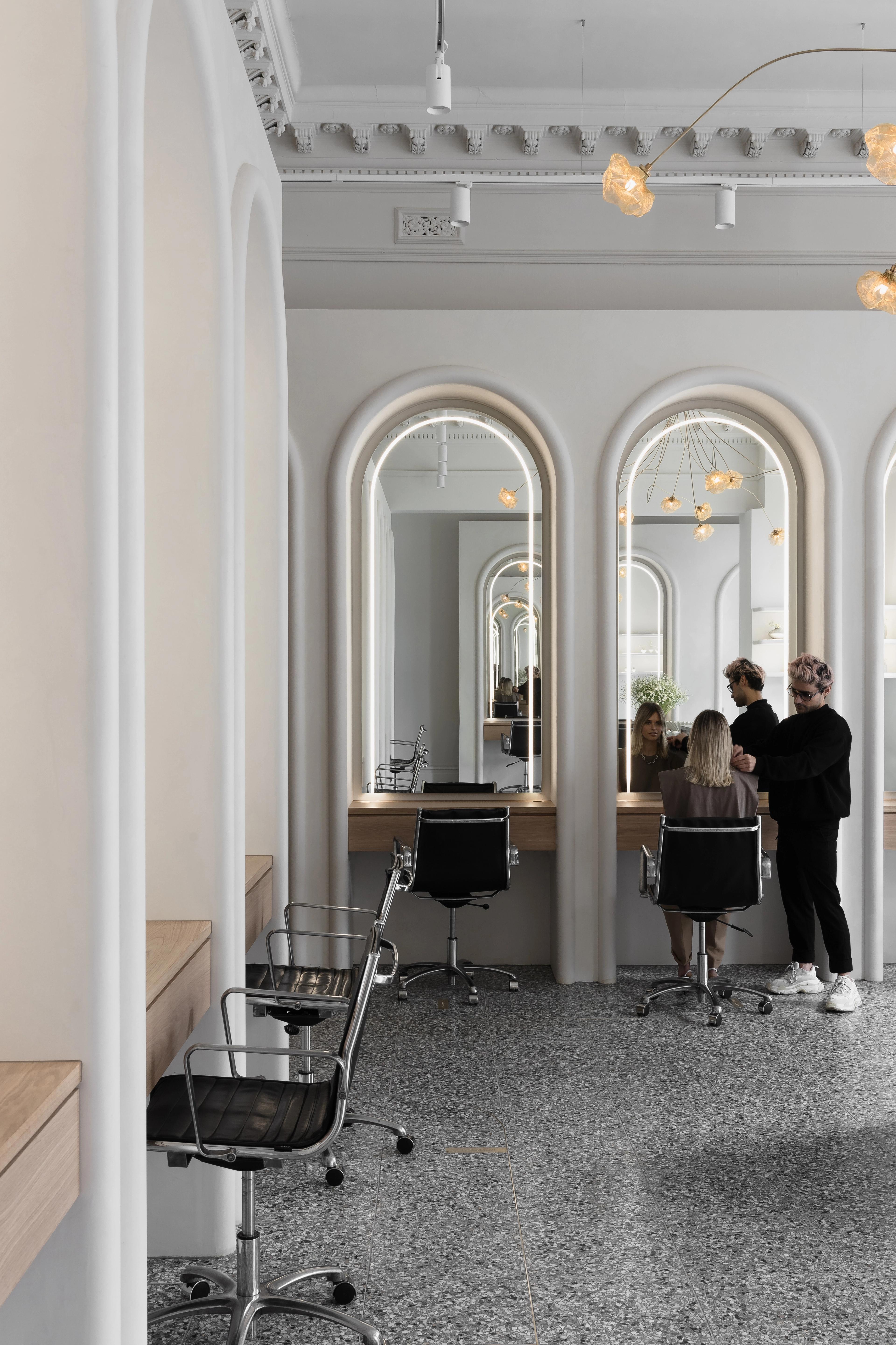 Joey Scandizzo Salon by Studio Kennon Interior Architecture and Design
