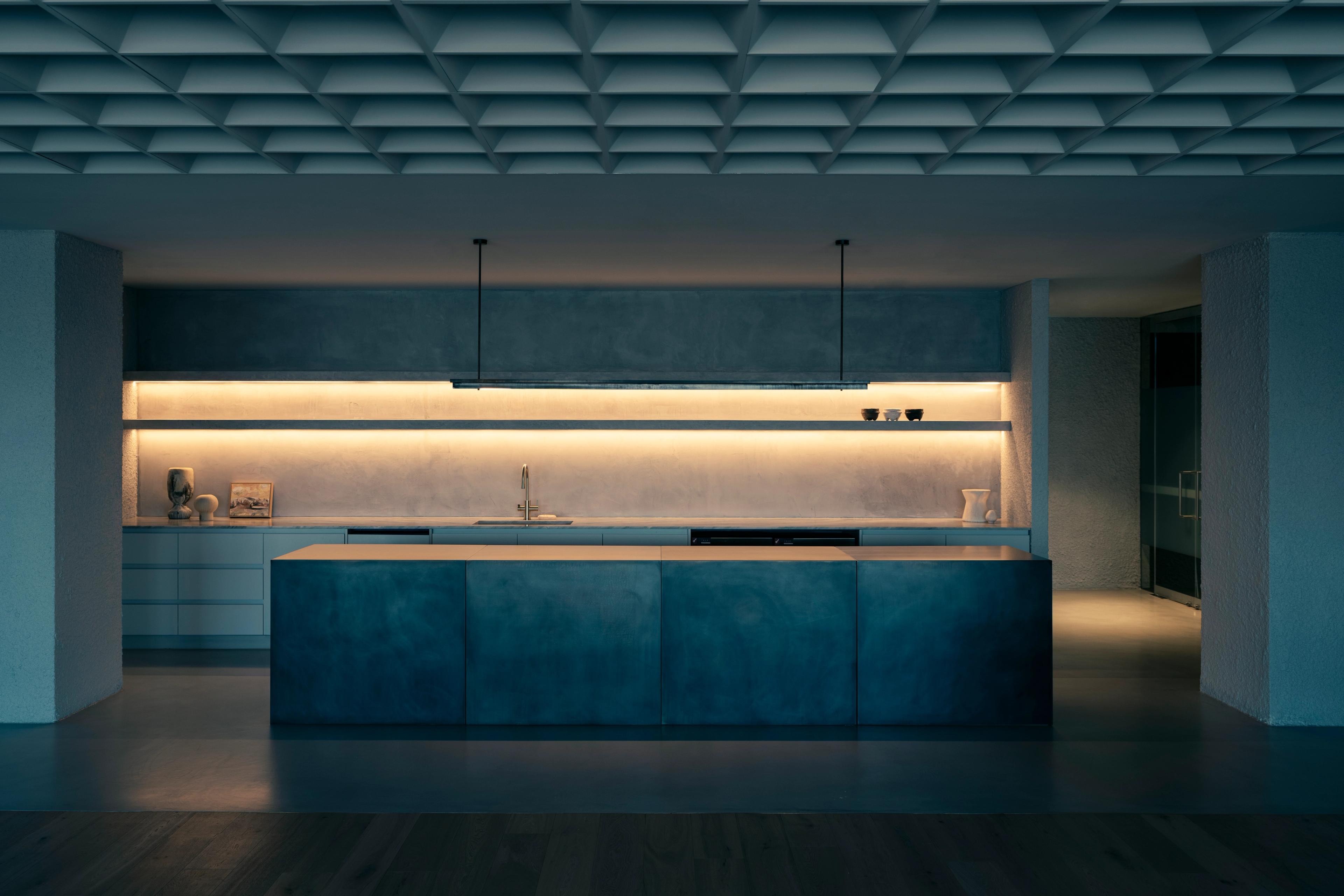Corporate Clubhouse Melbourne by Studio Kennon interior office kitchen