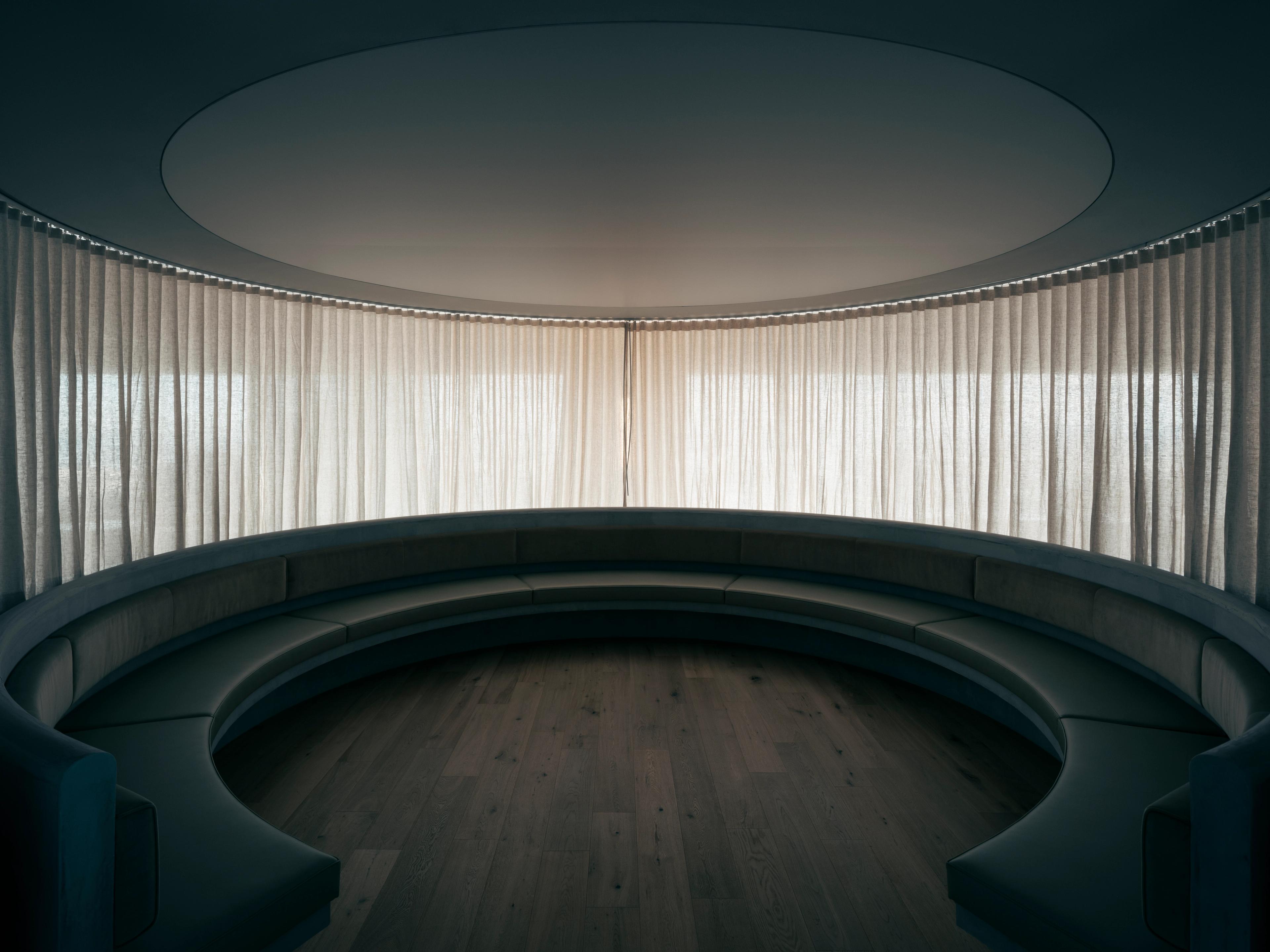 Corporate Clubhouse Melbourne by Studio Kennon interior reception area