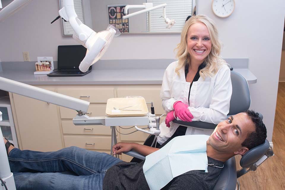 dr downie with patient