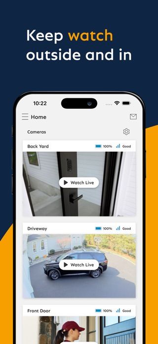 SimpliSafe Home Security app screenshot 2