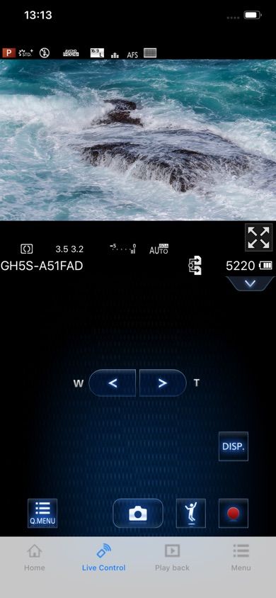 Panasonic Image App screenshot 2
