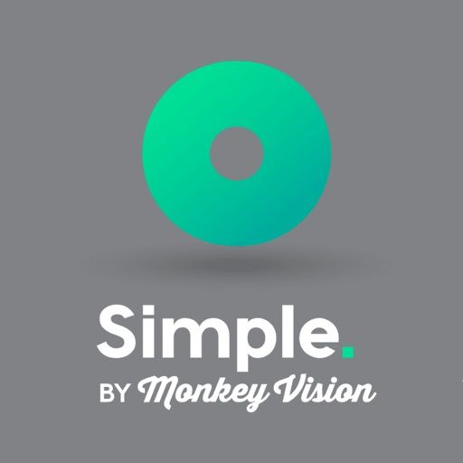 Simple by Monkey Vision App Logo Simple by Monkey Vision App Logo