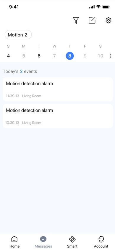 Foscam app screenshot 2