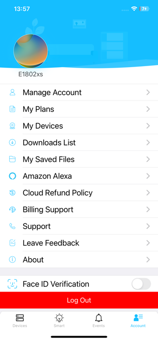 Amcrest Smart Home app screenshot 3