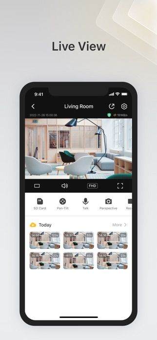 IPC360 Home app screenshot 2