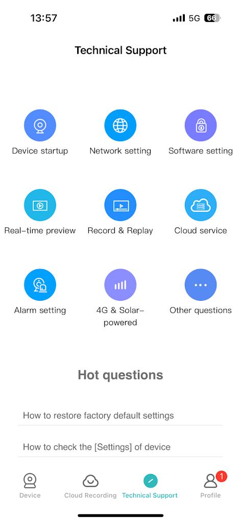 LWS380 App Screenshot 3