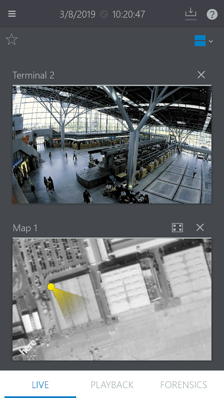 Bosch Video Security app screenshot 2