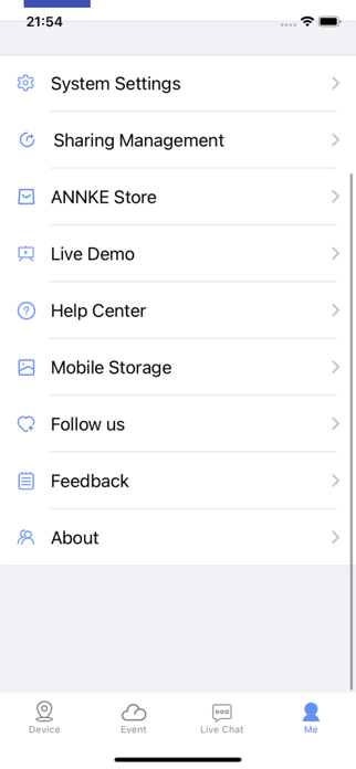 ANNKE Home app screenshot 1