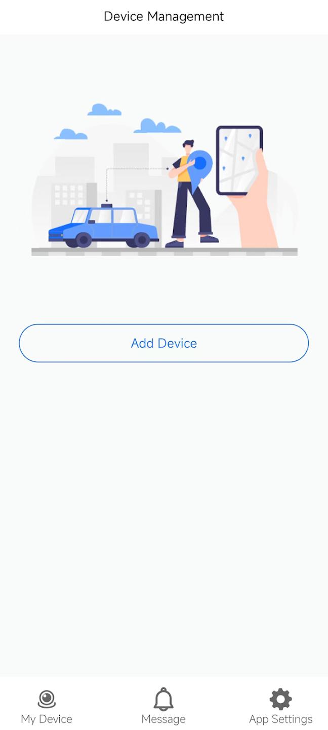 CloudWayCam app screenshot 2 — dash cam control interface