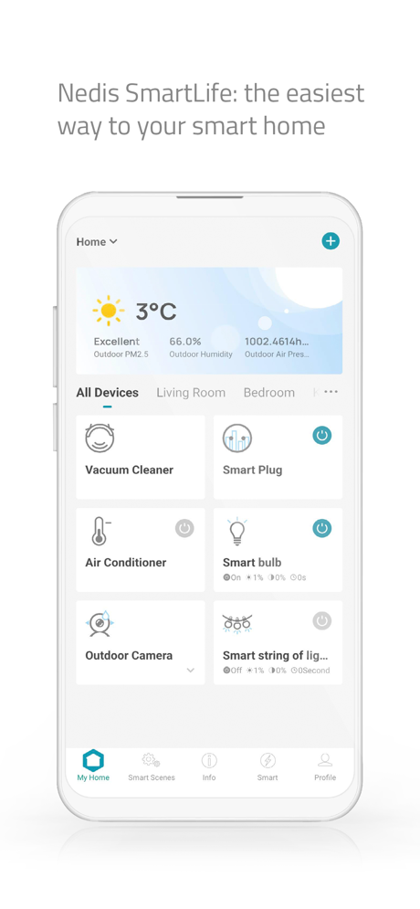 Nedis SmartLife app screenshot 1