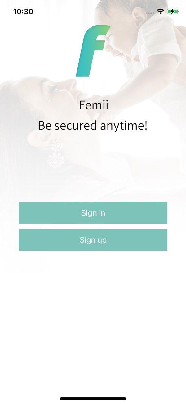 Femii App Screenshot 1