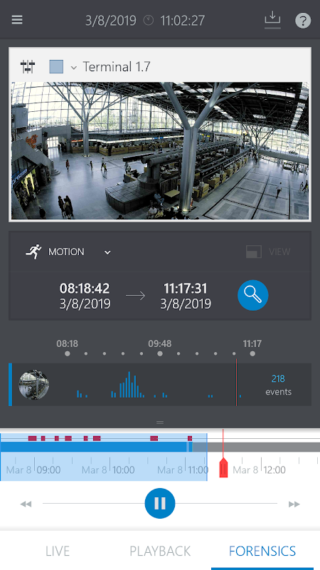 Bosch Video Security app screenshot 1