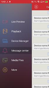 ZOSI VIEW app screenshot 2