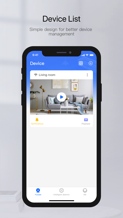 Yoosee app screenshot 1
