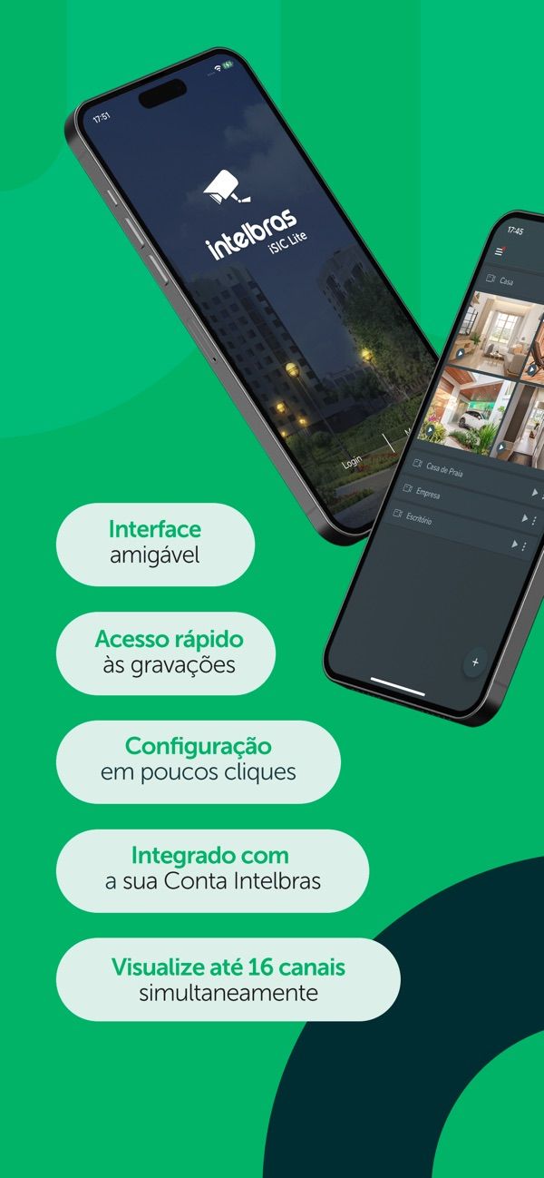 Intelbras ISIC Lite app screenshot 2