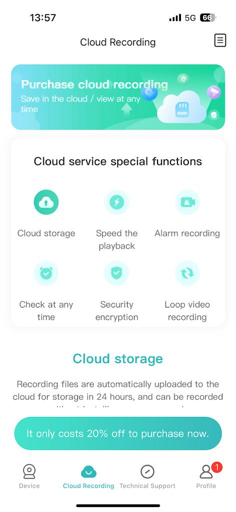 LWS380 App Screenshot 2