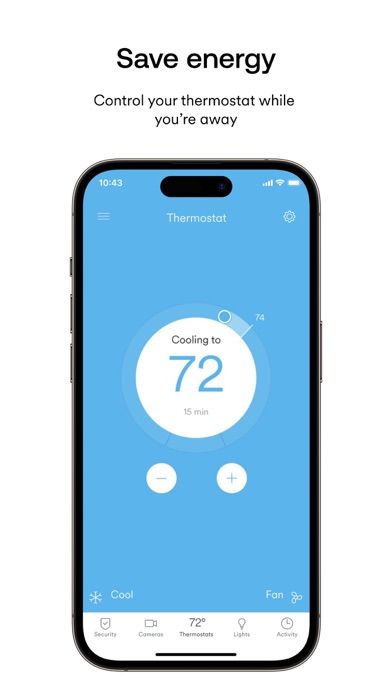 Vivint app screenshot 2