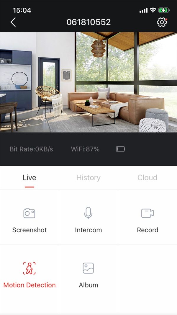 COOAU Cam App Screenshot 1