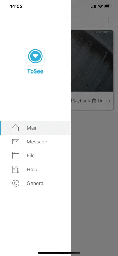 ToSee app screenshot 1