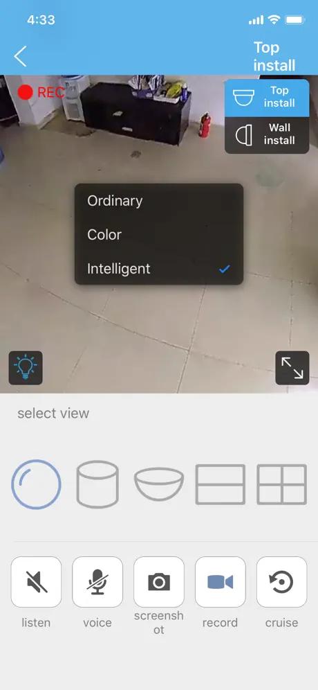 CamHi app screenshot 1