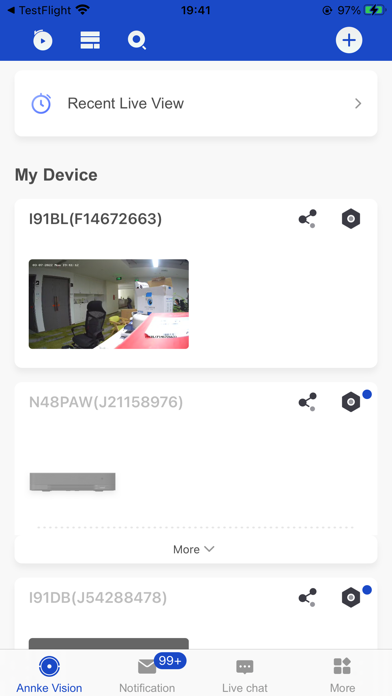 Annke Vision app screenshot 2