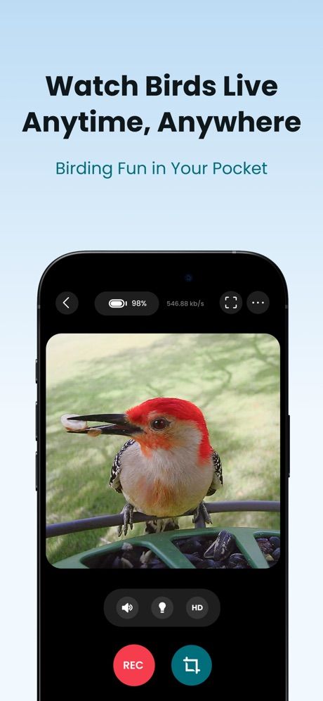 Birdfy app screenshot 2