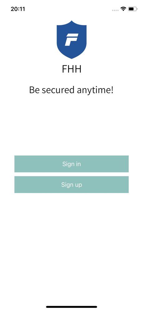 FHH Smart App Screenshot 1